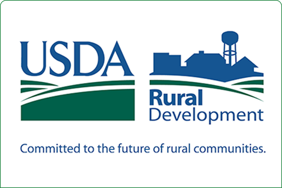 USDA Rural Development logo with tagline.